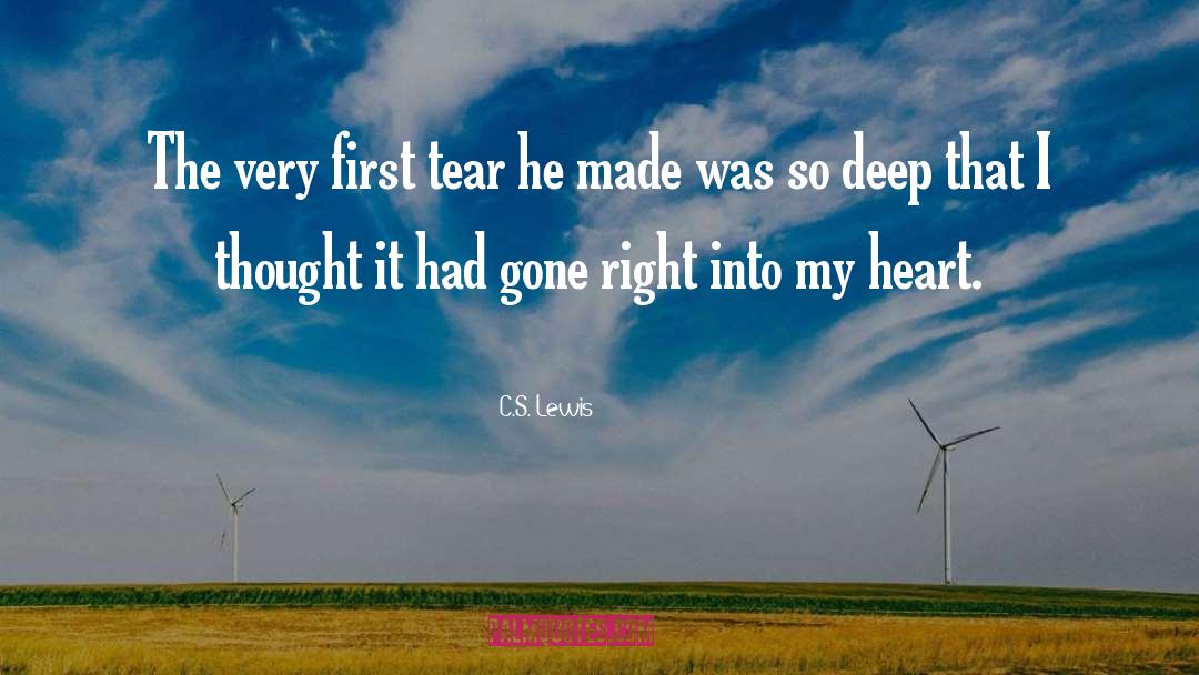 Sinner S Heart quotes by C.S. Lewis