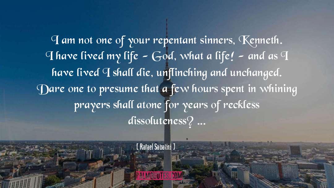 Sinners quotes by Rafael Sabatini