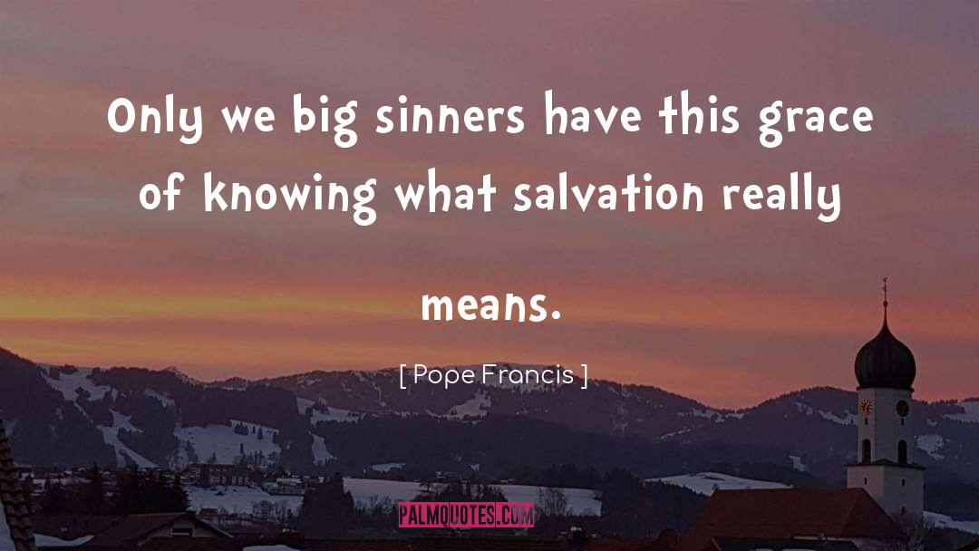 Sinners quotes by Pope Francis