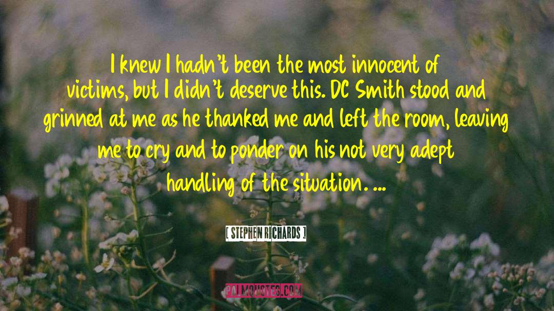 Sinnette Richards quotes by Stephen Richards