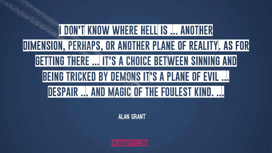Sinning quotes by Alan Grant