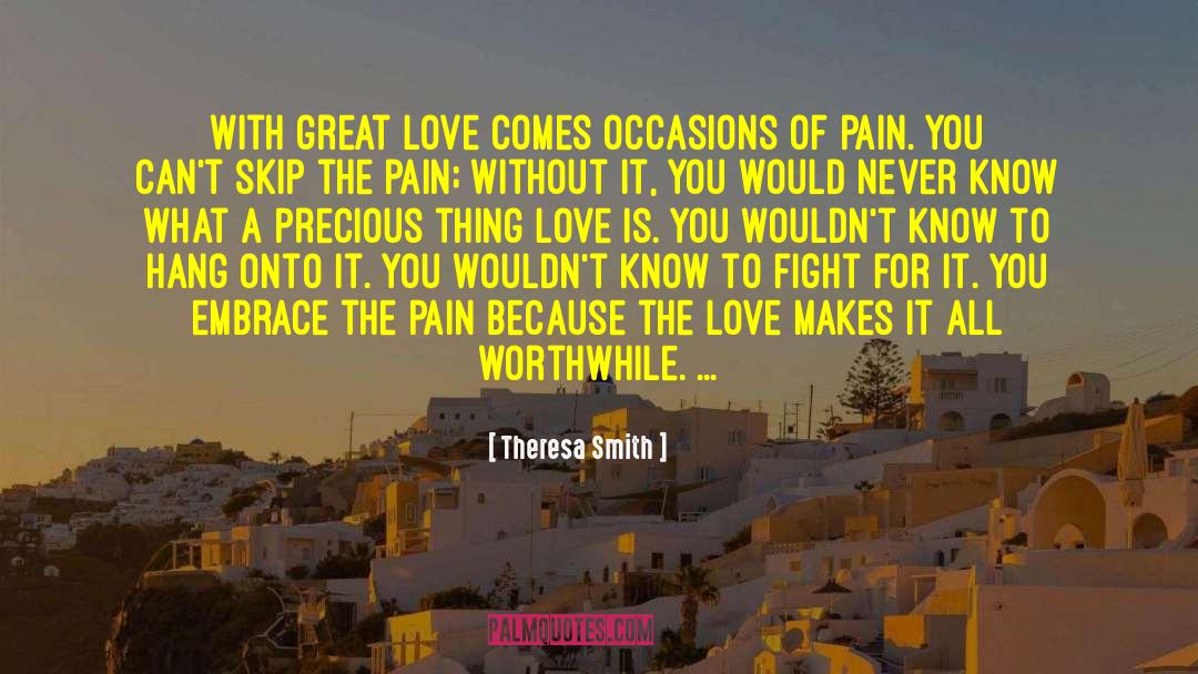 Sinus Pain quotes by Theresa Smith