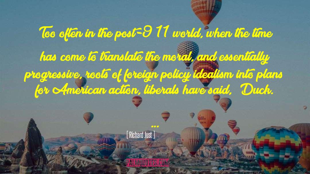 Sion American Relations quotes by Richard Just