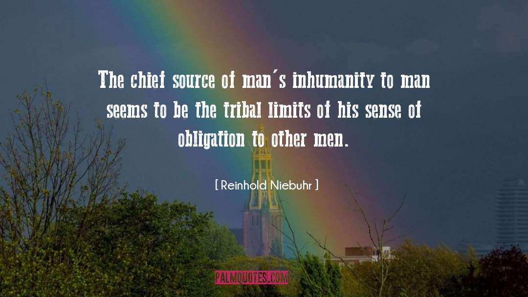 Sioux Chief quotes by Reinhold Niebuhr