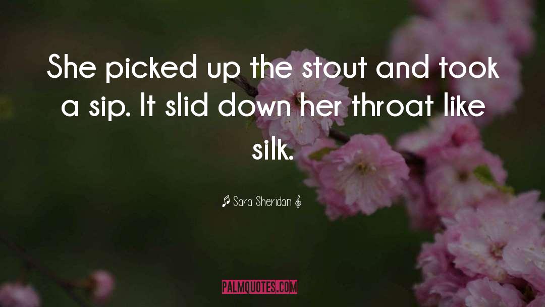 Sip quotes by Sara Sheridan