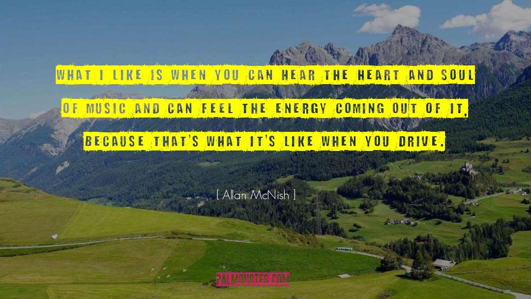 Siphoned Energy quotes by Allan McNish