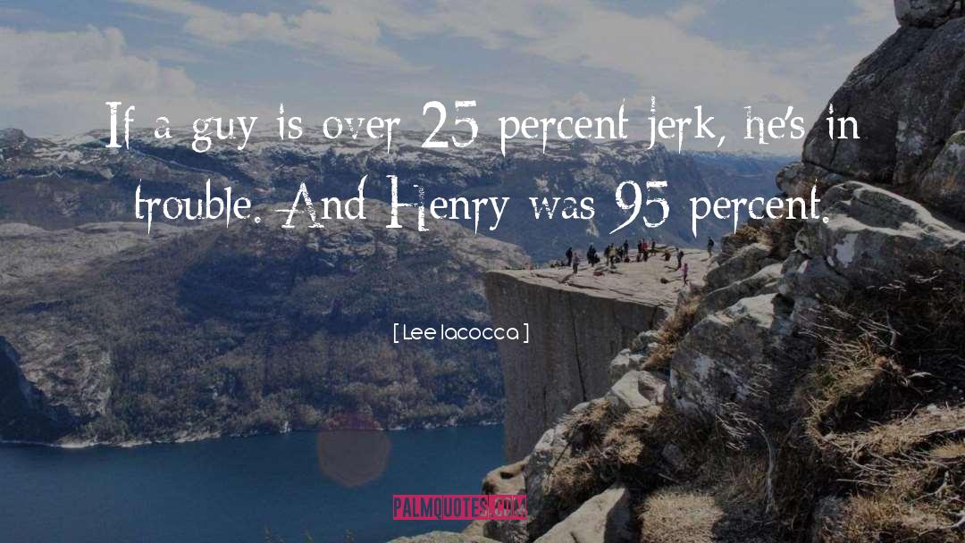 Sir Henry quotes by Lee Iacocca