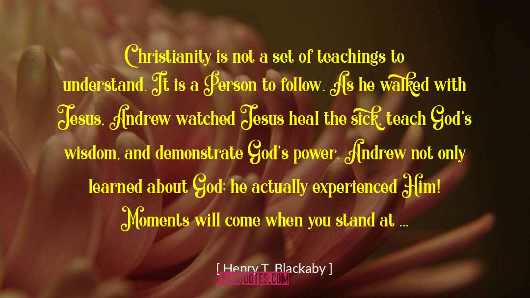 Sir Henry quotes by Henry T. Blackaby