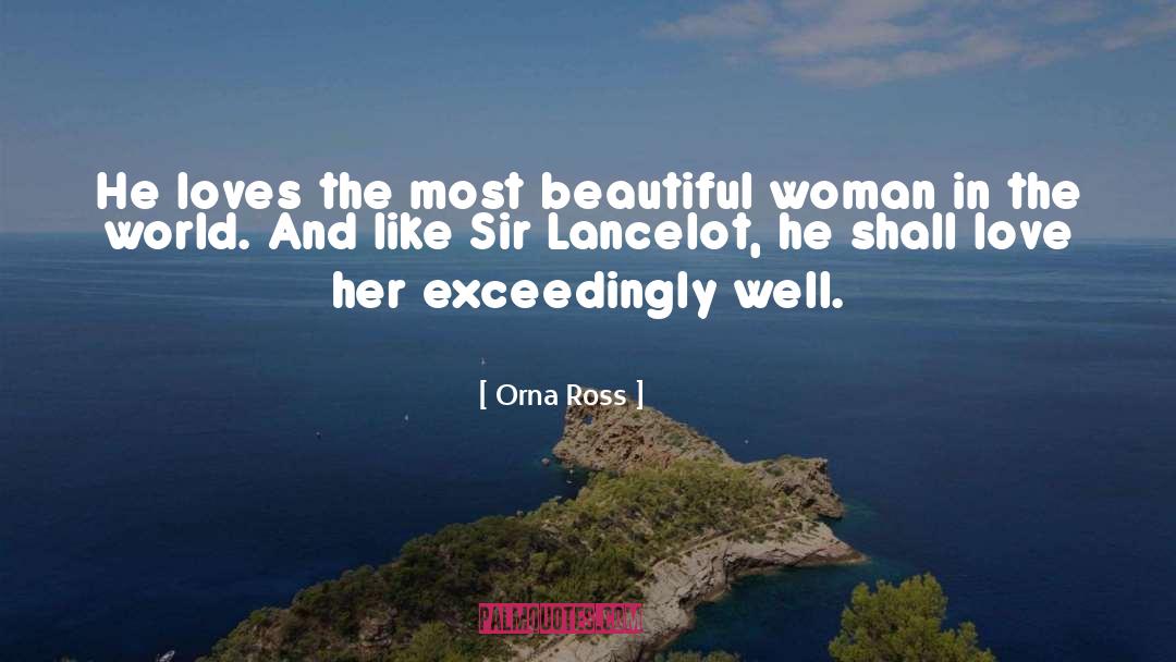 Sir Lancelot quotes by Orna Ross