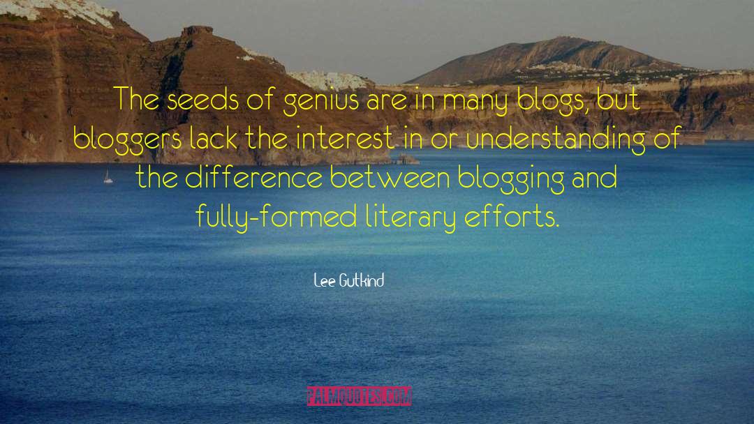 Sirenz Genius quotes by Lee Gutkind