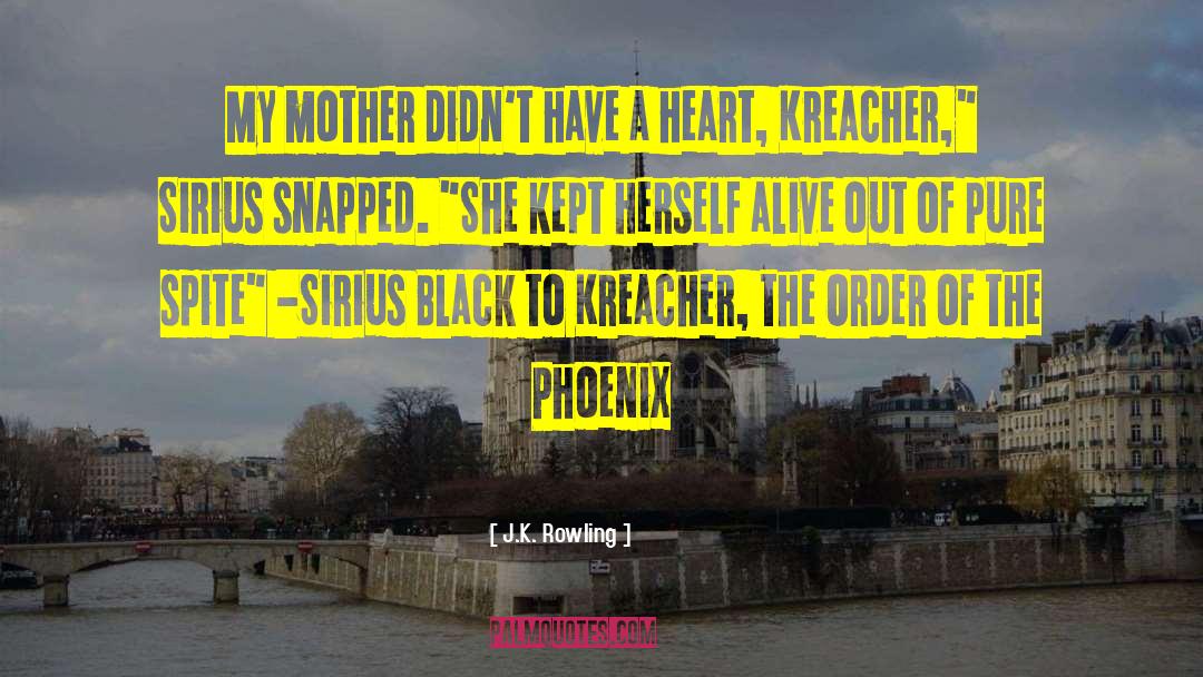 Sirius Black S Mother quotes by J.K. Rowling