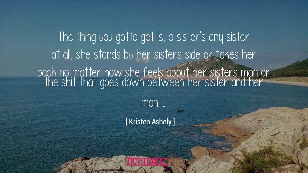 Sister Carrie quotes by Kristen Ashely