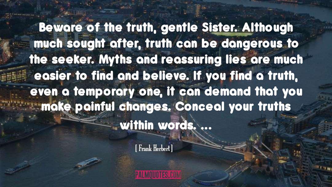 Sister Hindi quotes by Frank Herbert