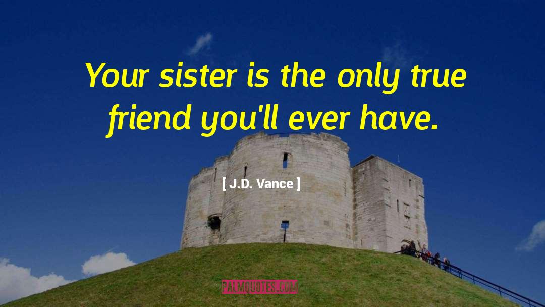 Sister Swap quotes by J.D. Vance