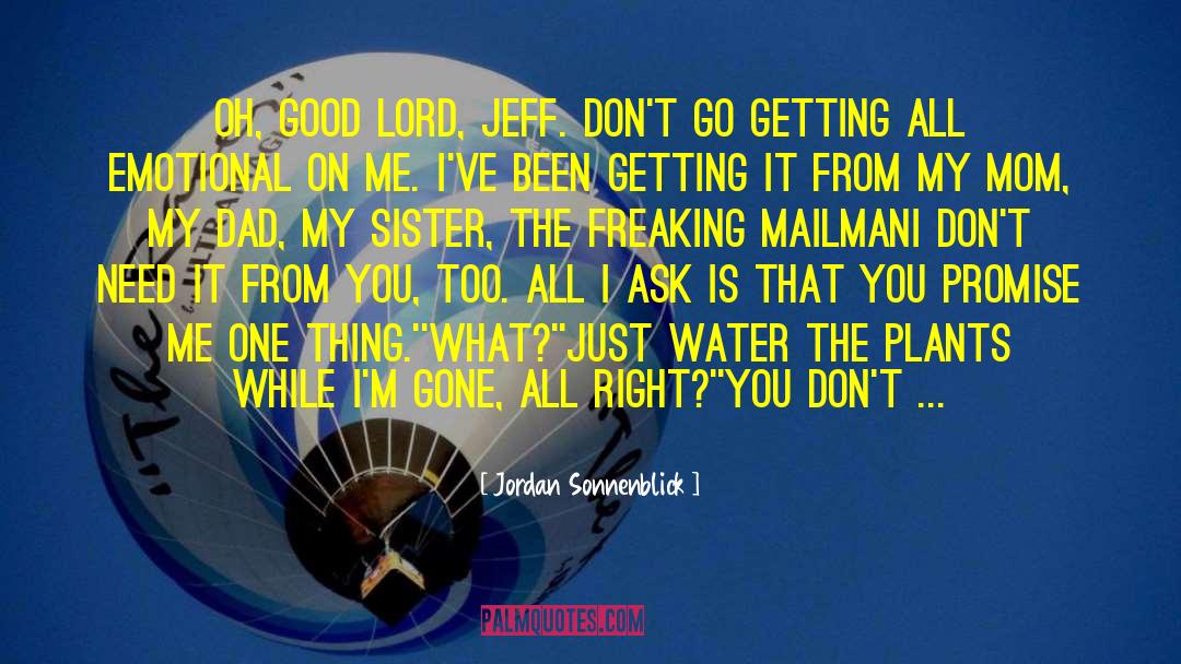 Sister Water quotes by Jordan Sonnenblick