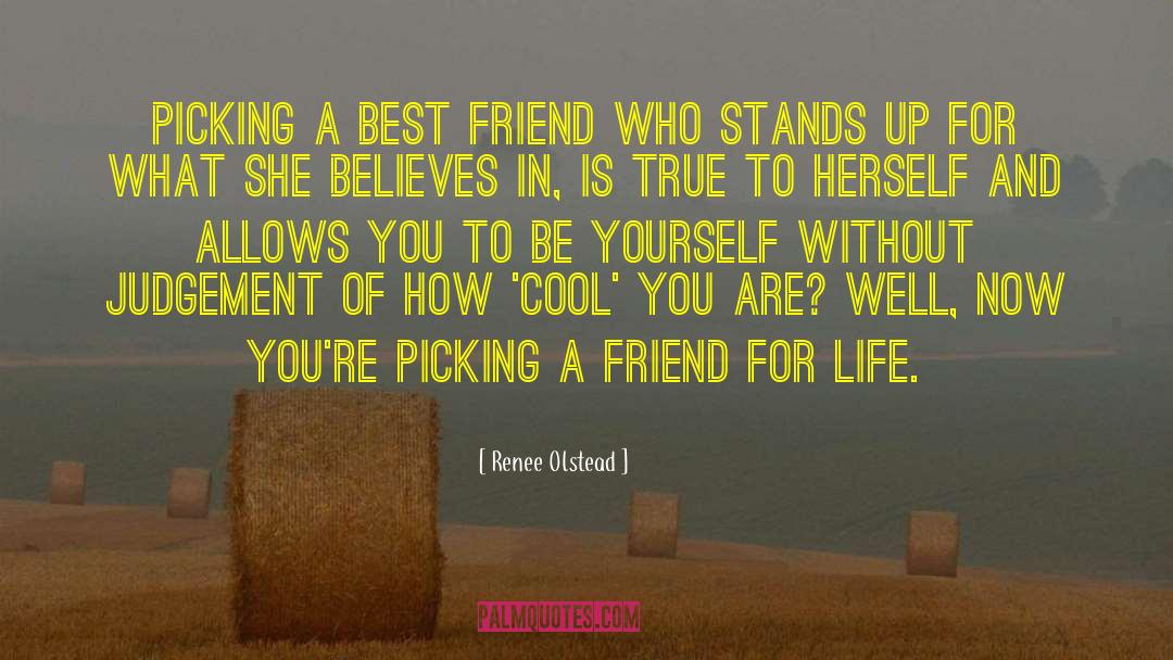 Sisters Being Best Friends quotes by Renee Olstead