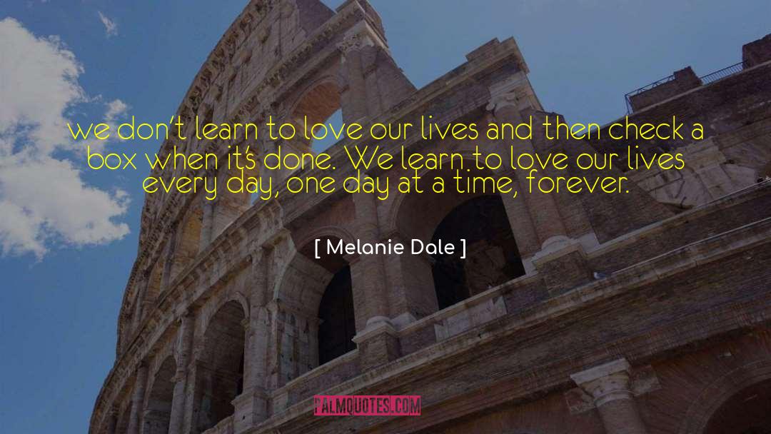 Sisters Love quotes by Melanie Dale