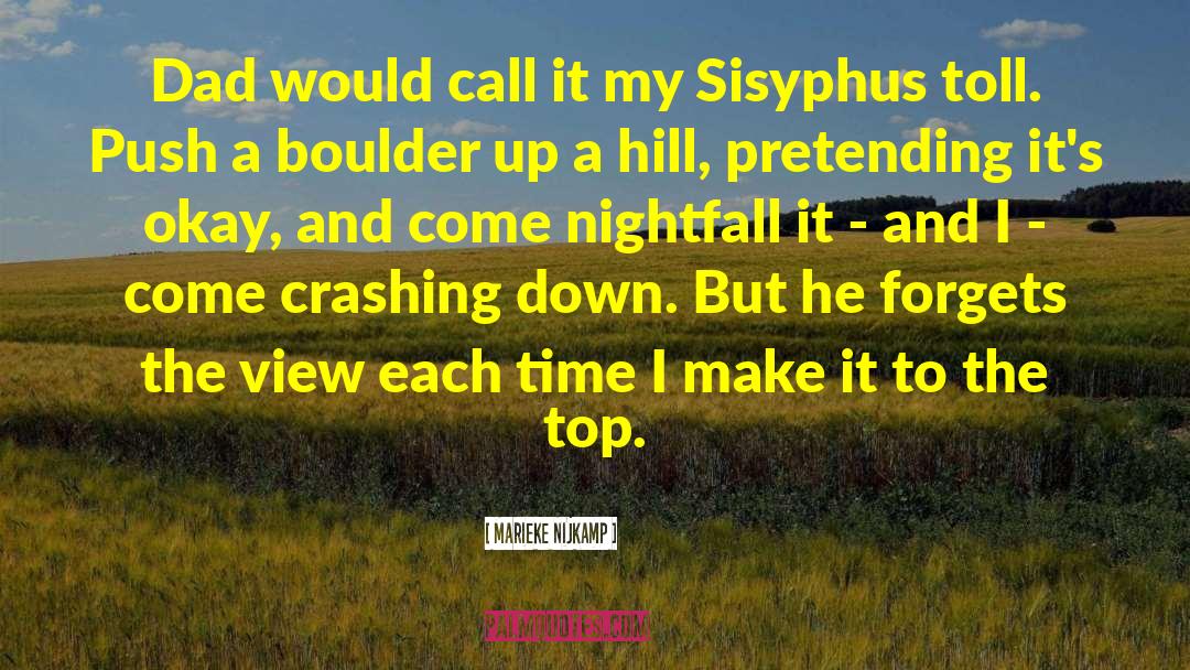 Sisyphus quotes by Marieke Nijkamp