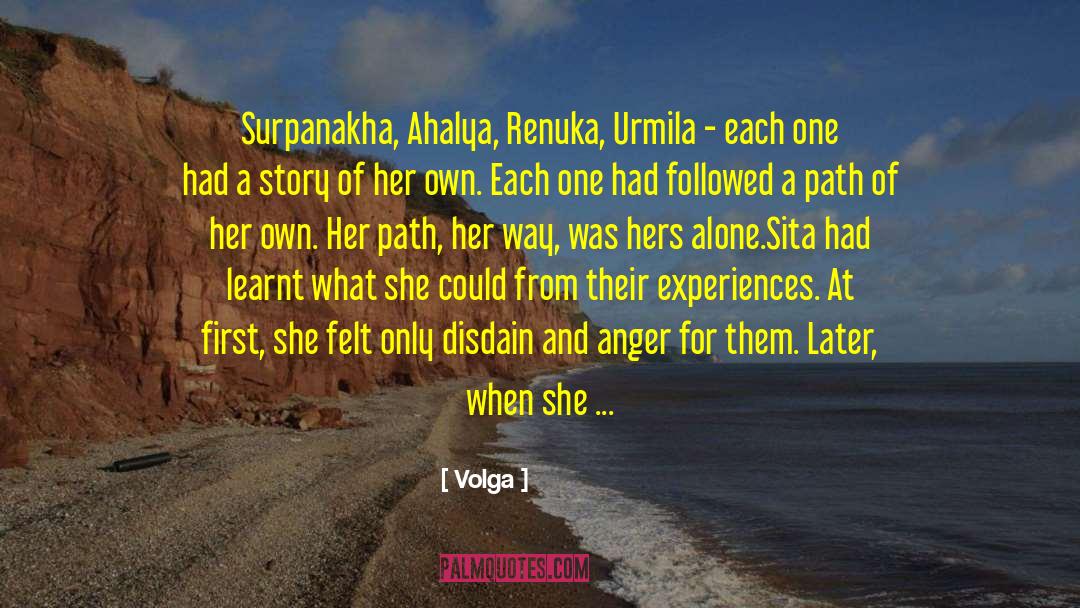Sita quotes by Volga
