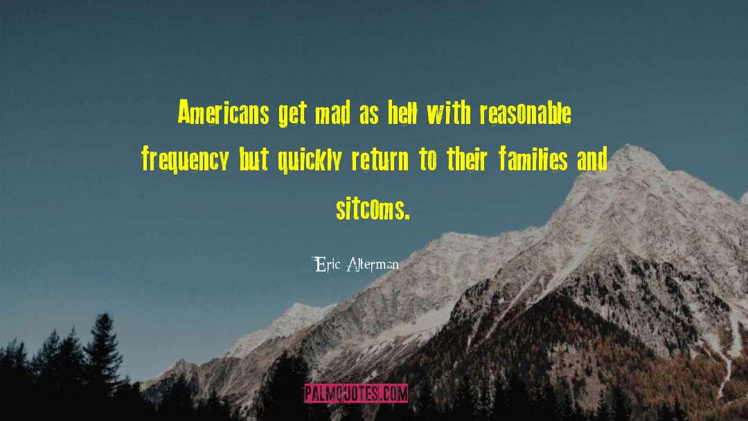 Sitcoms quotes by Eric Alterman