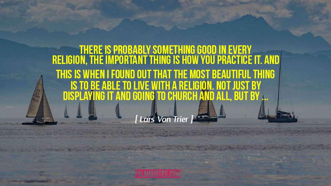 Site Seeing quotes by Lars Von Trier