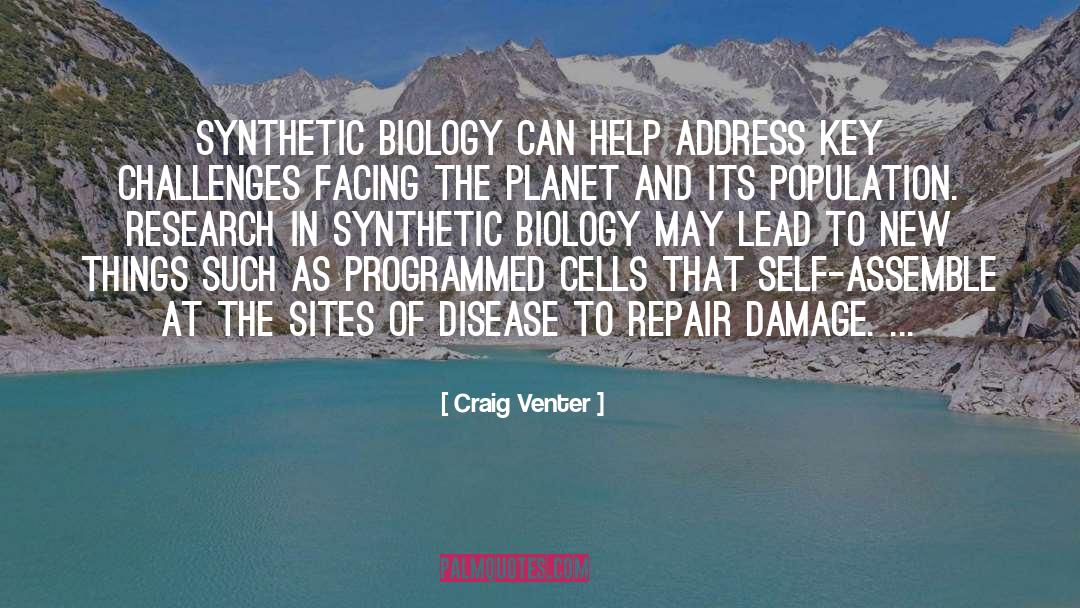 Sites quotes by Craig Venter