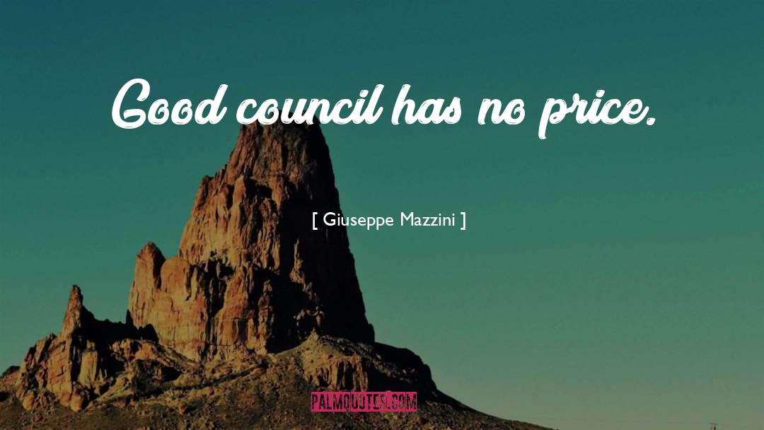 Siting Council quotes by Giuseppe Mazzini