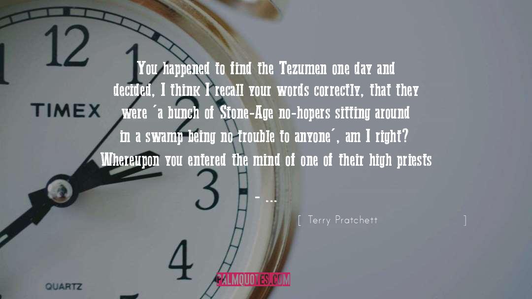 Sitting Around quotes by Terry Pratchett