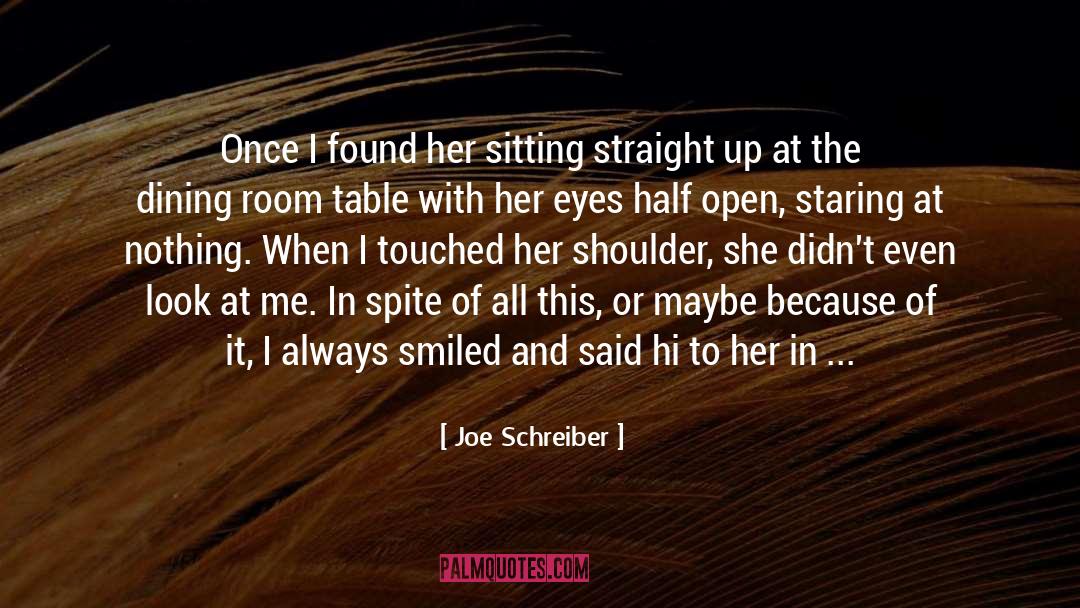 Sitting On The Edge quotes by Joe Schreiber