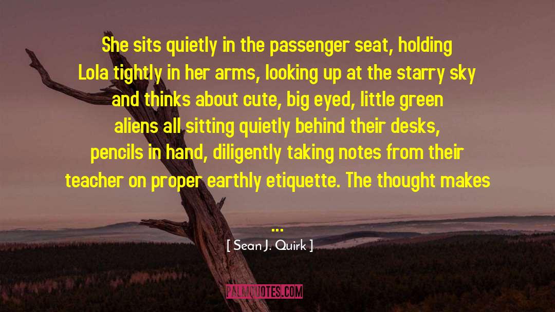 Sitting Quietly quotes by Sean J. Quirk