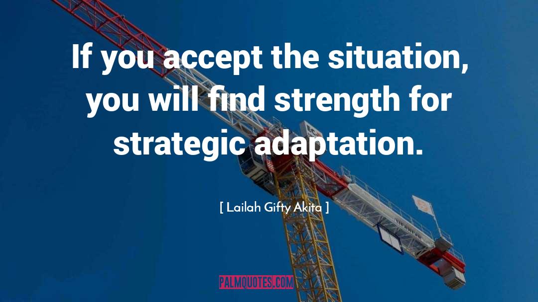 Situation quotes by Lailah Gifty Akita