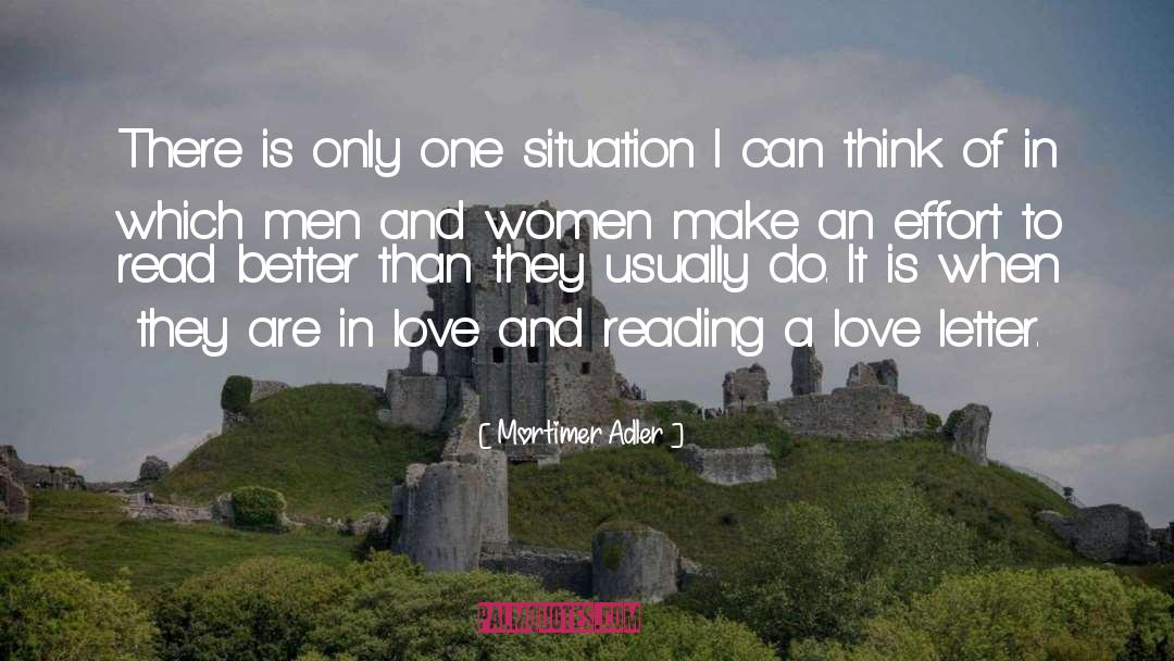 Situation quotes by Mortimer Adler
