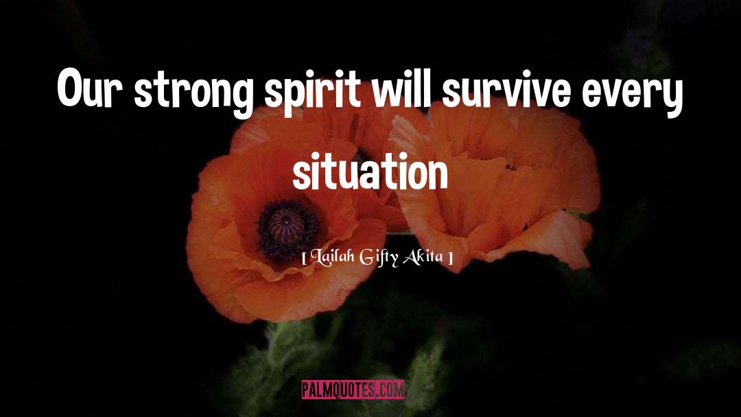Situation quotes by Lailah Gifty Akita