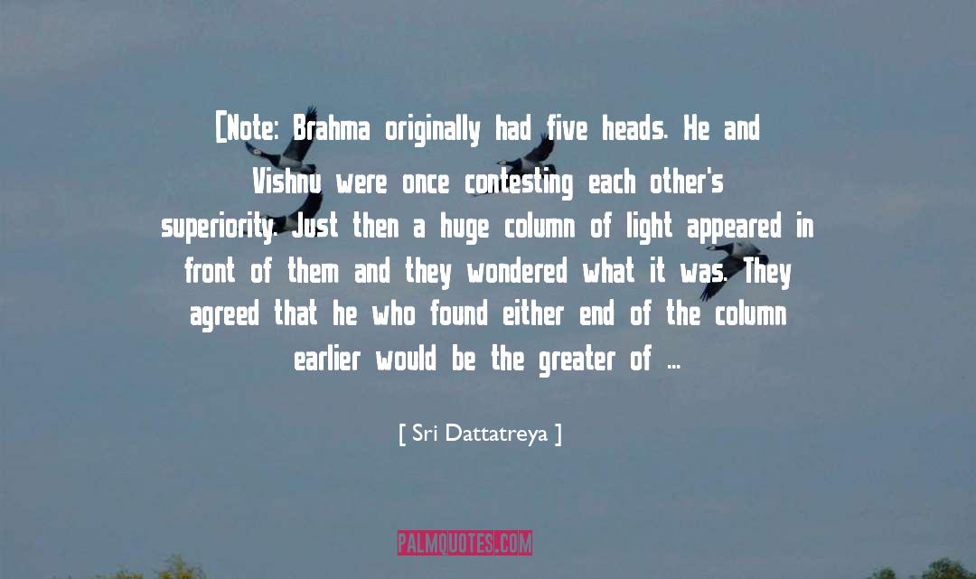 Siva quotes by Sri Dattatreya