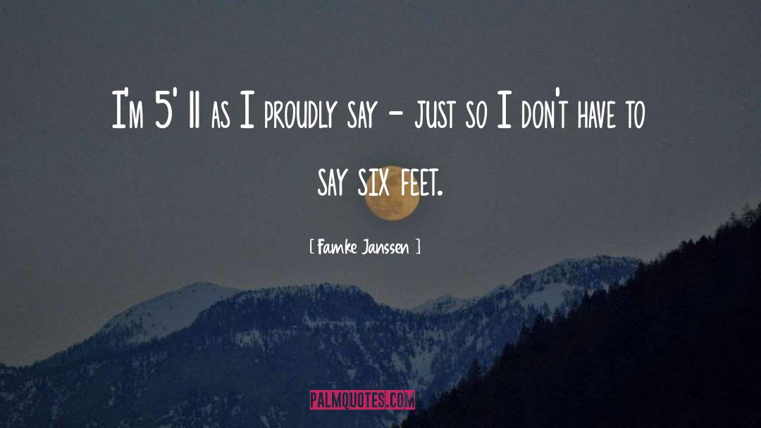 Six Feet quotes by Famke Janssen