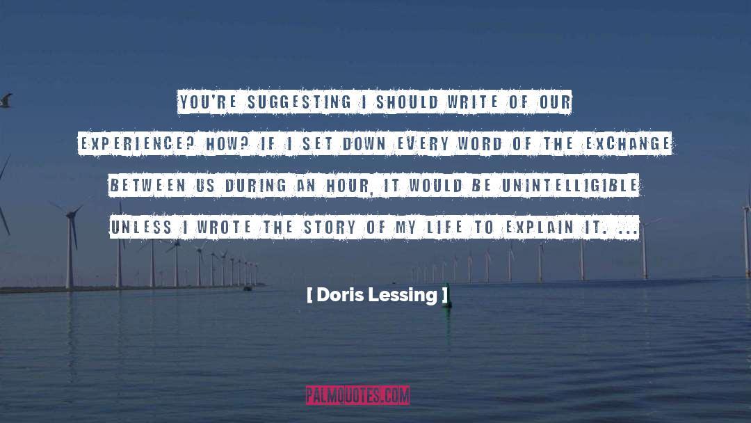 Six Word Story quotes by Doris Lessing