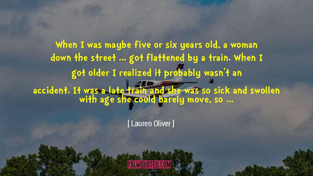 Six Years Old quotes by Lauren Oliver