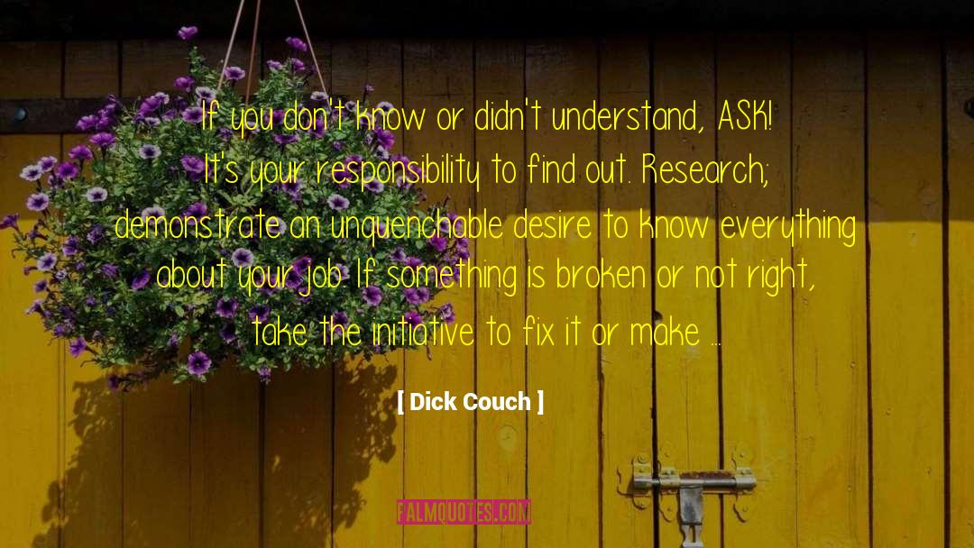 Sixpenny Couch quotes by Dick Couch