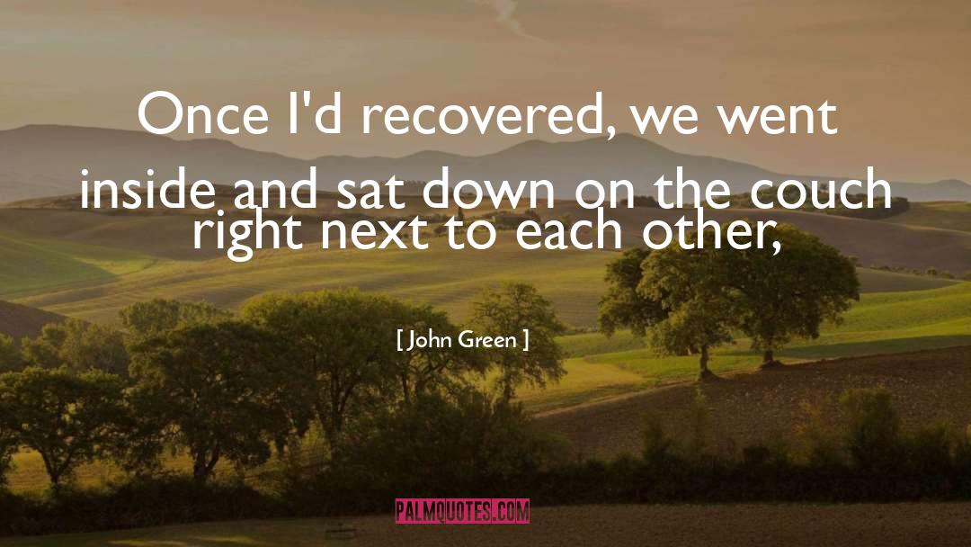 Sixpenny Couch quotes by John Green