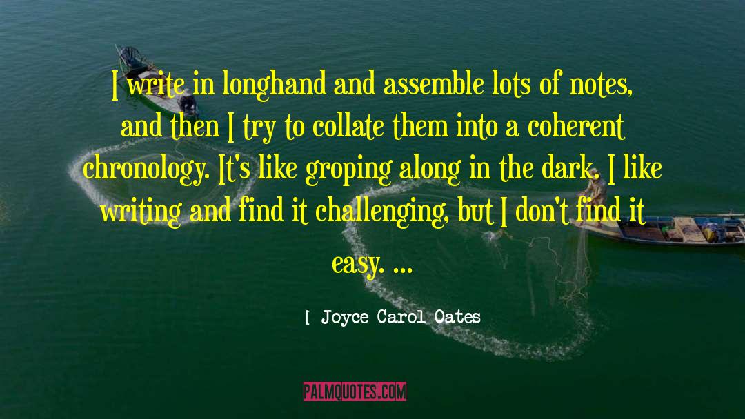 Sixteenth Notes quotes by Joyce Carol Oates