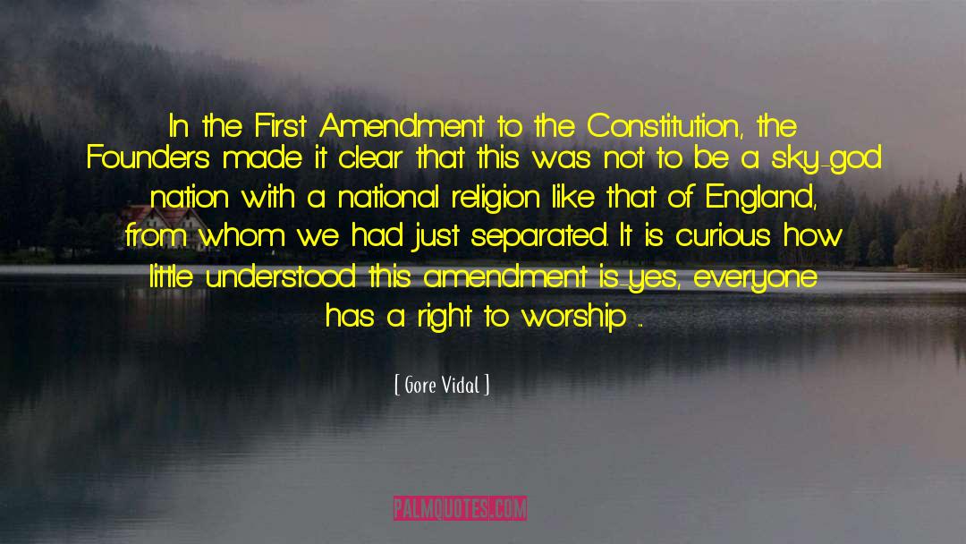Sixth Amendment quotes by Gore Vidal