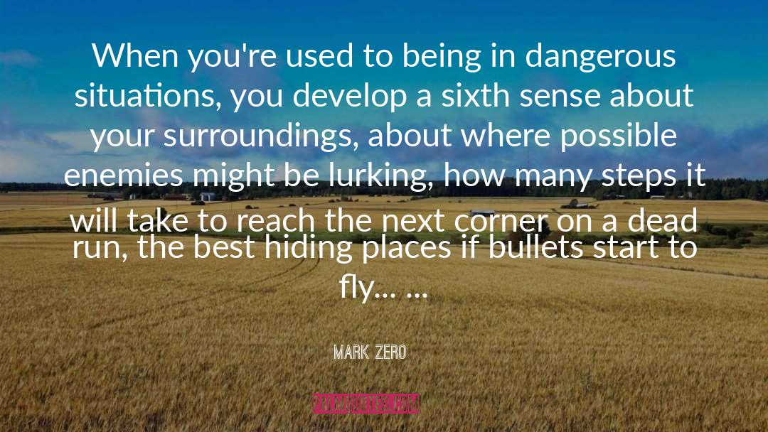 Sixth quotes by Mark Zero