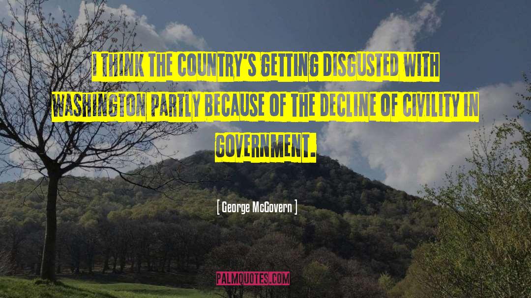 Size Of Government quotes by George McGovern