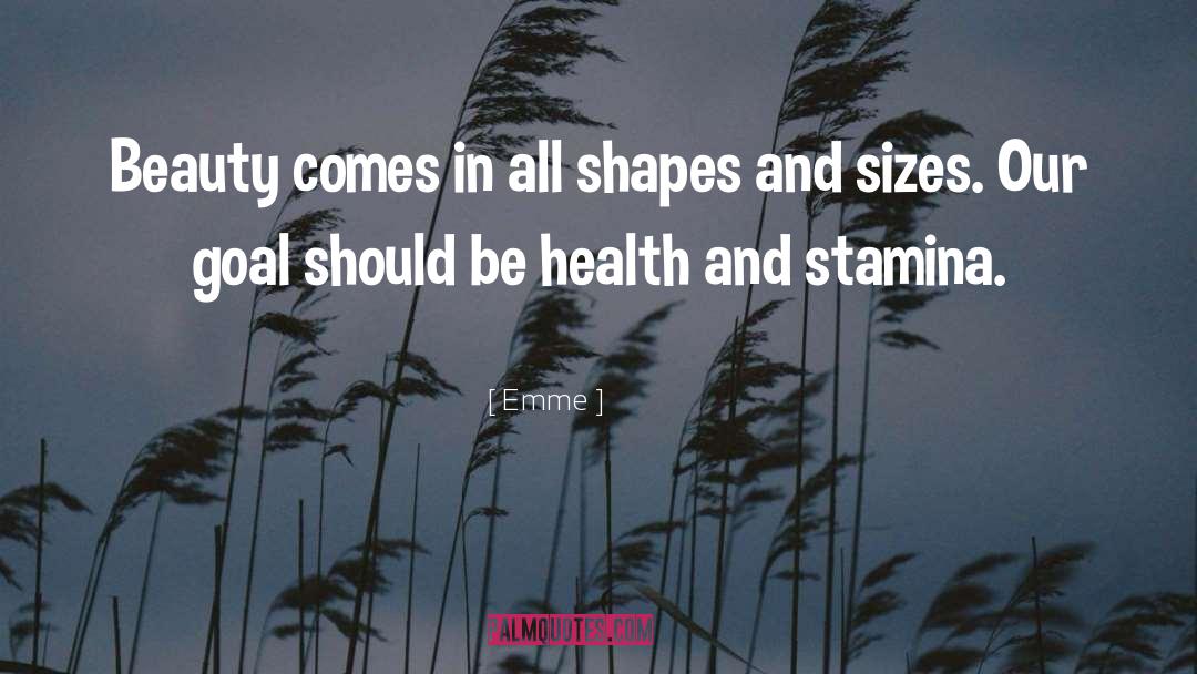 Sizes quotes by Emme