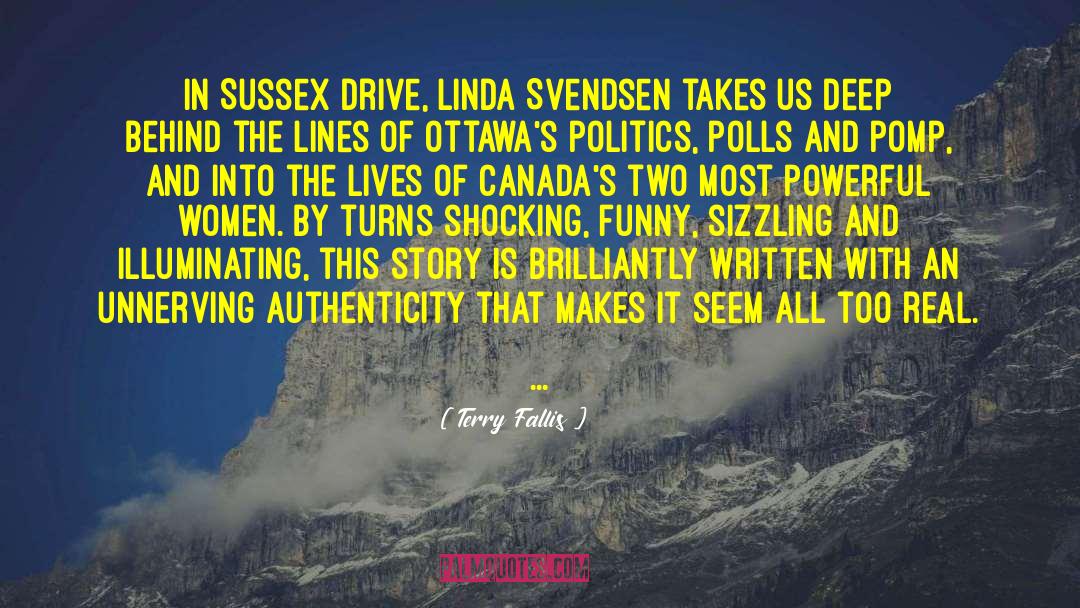 Sizzling quotes by Terry Fallis