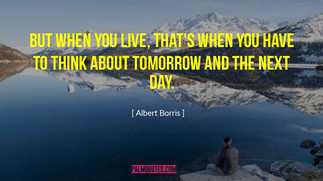 Sj Day quotes by Albert Borris