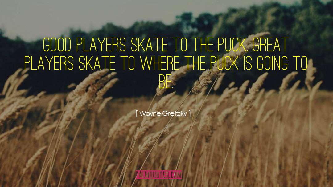 Skate Maloley quotes by Wayne Gretzky