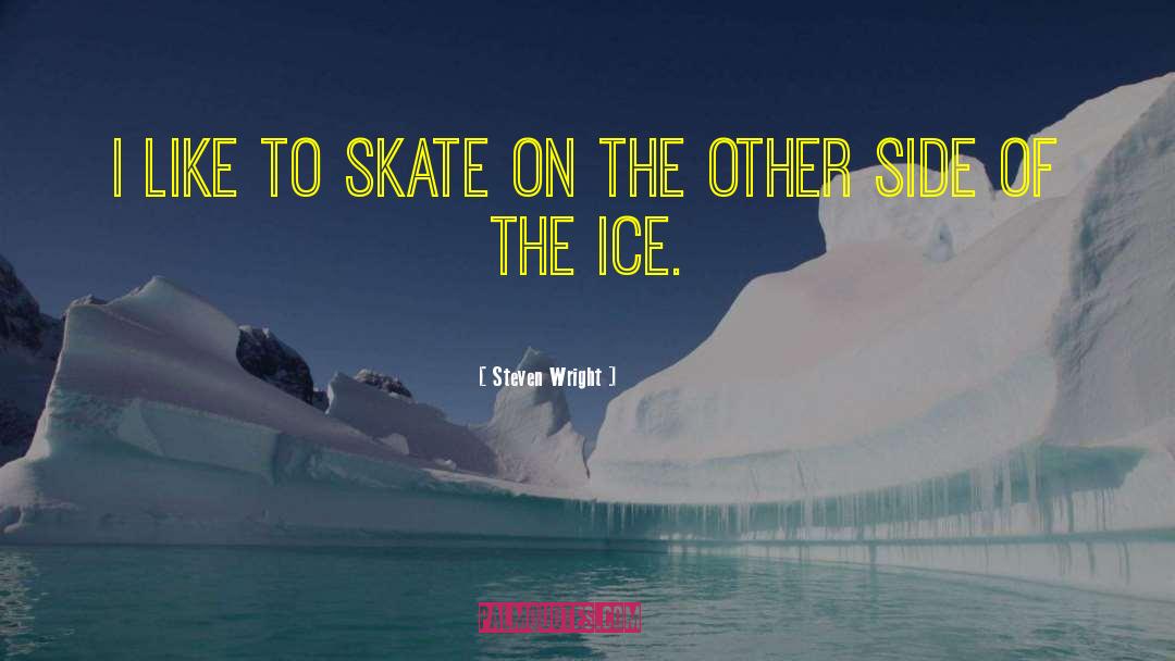 Skate quotes by Steven Wright