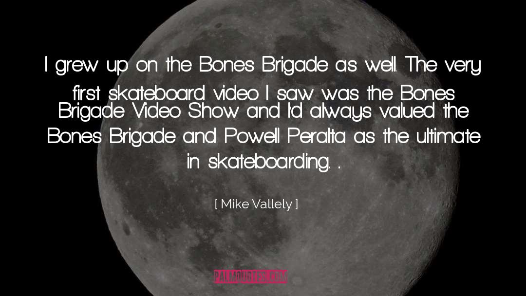 Skateboarding quotes by Mike Vallely