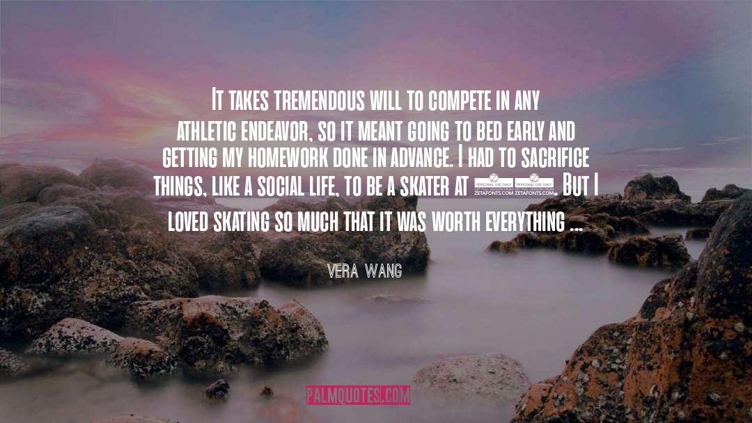 Skater quotes by Vera Wang